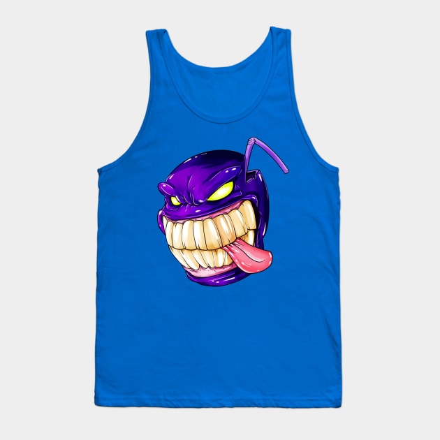 crazy smile cocktail Tank Top by AndreyG